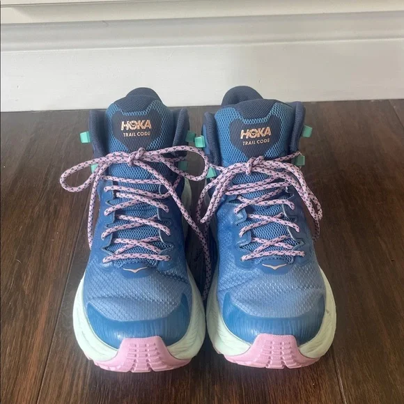 Worn once! Hoka Trail Code Hiking Shoes